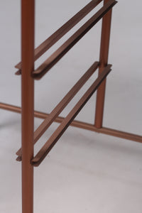 Golden metal trolly Table 2' x 2'ft - GS Productions