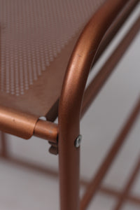 Golden metal trolly Table 2' x 2'ft - GS Productions