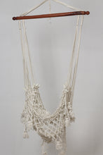 Load image into Gallery viewer, Off-white &amp; Brown Unique Weaved Rope Swing - GS Productions
