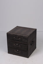 Load image into Gallery viewer, Dark Brown Leather Captain Box 2&#39; x 2&#39;ft - GS Productions
