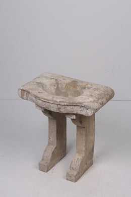 Old Limestone Wash bowl 2.5'x3'ft - GS Productions