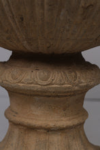 Load image into Gallery viewer, Classic beige Limestone lion urn  2.5&#39;x3&#39;ft - GS Productions
