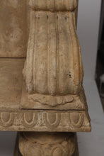 Load image into Gallery viewer, Classic Limestone Baroque Bench 6&quot;x3&quot; - GS Productions
