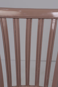 Dull pink & dull blue floral chair 2' x 3.5'ft - GS Productions
