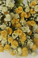 Load image into Gallery viewer, Yellow &amp; Off-white Artificial Decorative Plants - GS Productions
