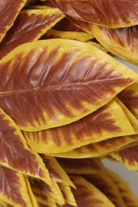 Brown & Yellow Artificial Decorative Plants - GS Productions