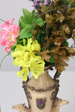 Load image into Gallery viewer, Off white &amp; dull gold victorian vase  5&quot;x12&quot; - GS Productions
