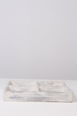 White Decoration Tray 6