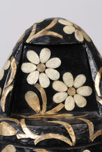 Load image into Gallery viewer, Black, gold &amp; off white turkish artisan Piece 10&quot;x27&quot; - GS Productions
