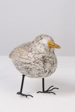 Load image into Gallery viewer, Weathered White Bird Decoration Piece 5&quot;x9&quot; - GS Productions
