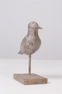 Beige Bird Decoration Piece 4"x8" - GS Productions