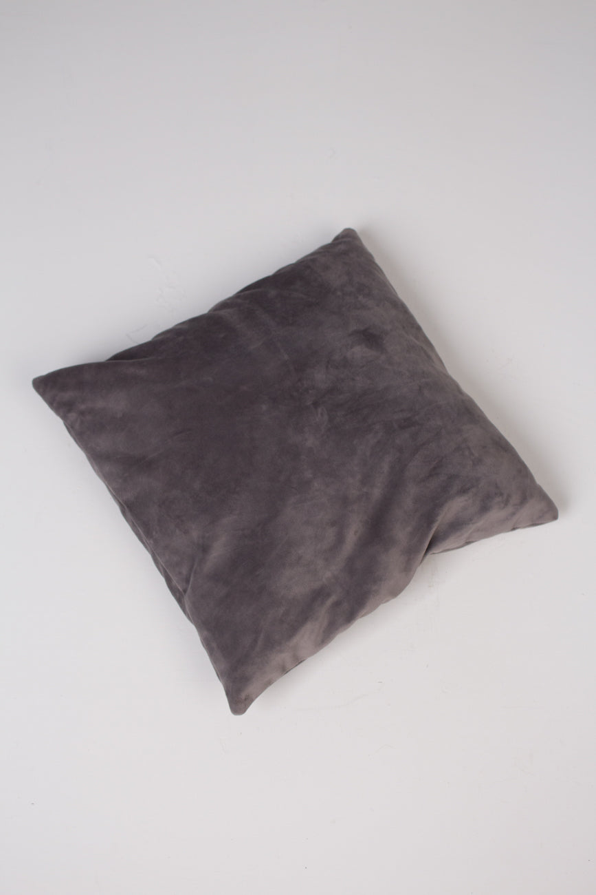 Set of 3 Grey Silk Cushion 1' x 1'ft - GS Productions