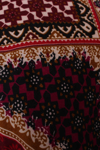 Red & Brown Cushion 1.5' x 1.5'ft - GS Productions