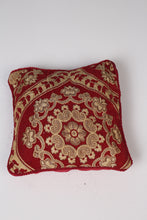 Load image into Gallery viewer, Red &amp; Golden Cushion 1.5&#39; x 1.5&#39;ft - GS Productions
