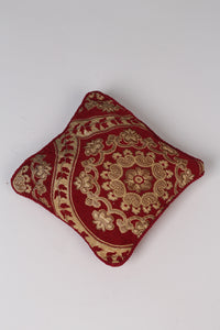 Red & Golden Cushion 1.5' x 1.5'ft - GS Productions