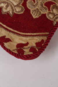Red & Golden Cushion 1.5' x 1.5'ft - GS Productions