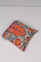 Load image into Gallery viewer, Orange &amp; Off-white Cushion 1.5&#39; x 1.5&#39;ft - GS Productions
