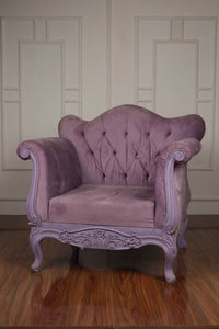 Purple Sofa Chair - GS Productions