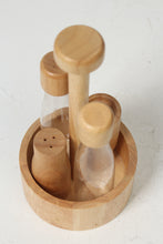 Load image into Gallery viewer, Brown &amp; Transparent Spice shakers/ Bottles Set - GS Productions
