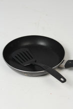 Load image into Gallery viewer, Black Nonstick Frying Pan &amp; Cooking Spoon 10&quot; x 2&quot; - GS Productions
