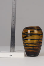 Load image into Gallery viewer, Brown &amp; Black glass vase 08&quot; - GS Productions
