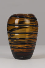 Load image into Gallery viewer, Brown &amp; Black glass vase 08&quot; - GS Productions

