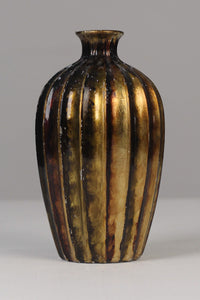 Antique Golden ceramic vase / Decoration piece 10" - GS Productions
