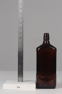 Brown glass bottle 11" - GS Productions