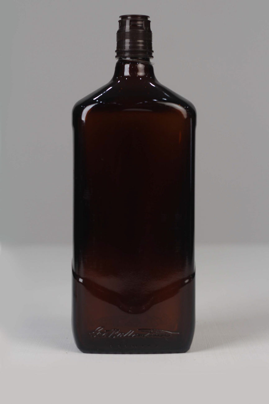 Brown glass bottle 11