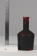 Load image into Gallery viewer, Black &amp; Red old glass bottle 09&quot; Pots - GS Productions
