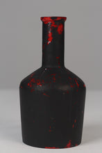 Load image into Gallery viewer, Black &amp; Red old glass bottle 09&quot; Pots - GS Productions
