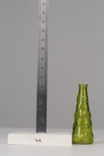 Load image into Gallery viewer, Green glass bottle / vase 07&quot; - GS Productions
