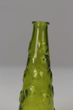 Load image into Gallery viewer, Green glass bottle / vase 07&quot; - GS Productions
