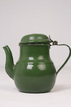 Load image into Gallery viewer, Green Metal Tea Pot/Dhaaba Kettle 8&quot; x 7&quot; - GS Productions
