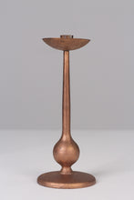 Load image into Gallery viewer, Set of 2 copper gold  candle stand 12&quot; - GS Productions
