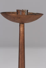 Load image into Gallery viewer, Set of 2 copper gold  candle stand 12&quot; - GS Productions
