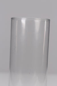 White Transparent Decorative 12" Pots - GS Productions