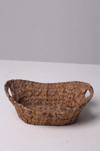 Brown Straw Basket 10" x 14" - GS Productions