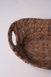 Brown Straw Basket 10" x 14" - GS Productions