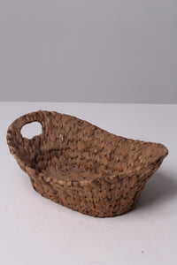 Brown Straw Basket 10" x 14" - GS Productions