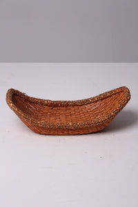 Orange Fruit/ Decorative straw Basket 7" x 15" - GS Productions