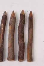 Load image into Gallery viewer, Brown Raw Wood Decorative Pencils - GS Productions
