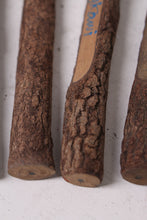 Load image into Gallery viewer, Brown Raw Wood Decorative Pencils - GS Productions
