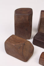 Load image into Gallery viewer, Brown Wooden Abstract Shaped Blocks (10 Pieces) - GS Productions
