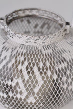 Load image into Gallery viewer, Set of 5 Weathered white candle lanterns 07&quot;&amp; 8&quot; - GS Productions
