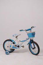 Load image into Gallery viewer, Blue &amp; White Kid&#39;s Bicycle - GS Productions
