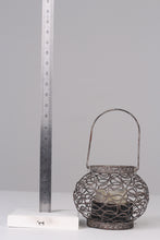 Load image into Gallery viewer, Set of 3 grey candle lanterns  06&quot;&amp; 08&quot; - GS Productions
