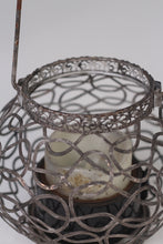 Load image into Gallery viewer, Set of 3 grey candle lanterns  06&quot;&amp; 08&quot; - GS Productions
