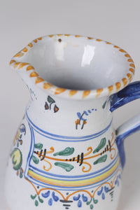 White & Blue unique jug/vase/decoration piece  06" - GS Productions