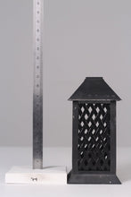 Load image into Gallery viewer, Black candle lantern 7&quot; x 12&quot; - GS Productions
